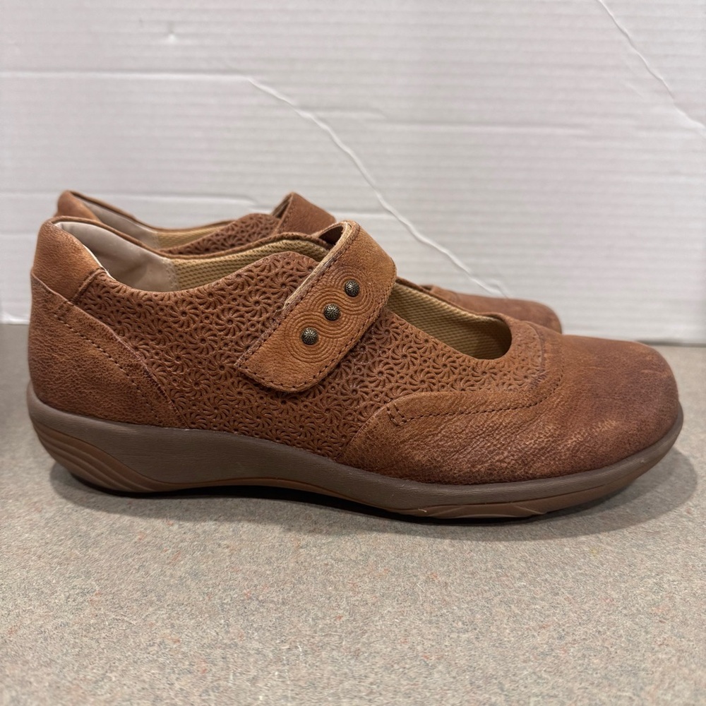 Halsa Footwear Aloe Women’s Mary Jane Leather Shoes 8W